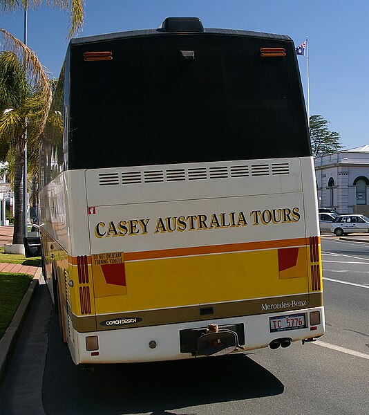 File:Mercedes Benz O500RF-3 with Coach Design body (rear).jpg