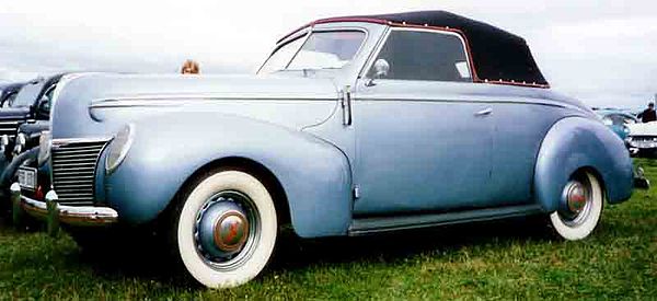 1939 Mercury 8 Sport Convertible