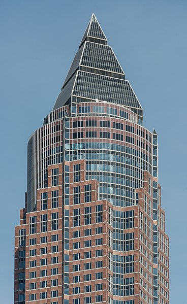 File:Messeturm, Frankfurt, Southwest detail view 20170325 1.jpg