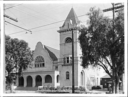 Hollywood Memorial Church (1903-1923) in 1905