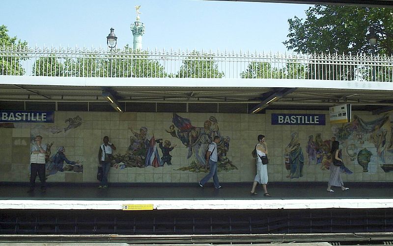 File:Metro Ligne 1 Bastille.jpg