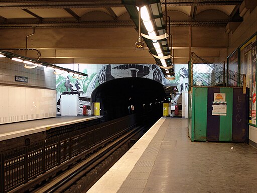 Metro de Paris - Ligne 4 - Chateau d Eau 02