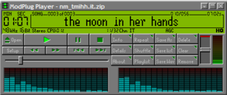 <span class="mw-page-title-main">ModPlug Player</span> Module file player