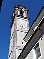 Campanile della chiesa di Sant'Urbano di Molare, Piemonte, Italia