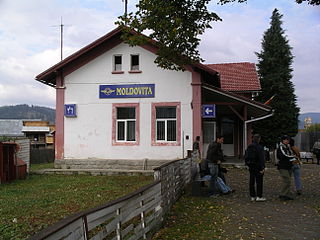 Moldoviţa-spoorweg