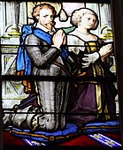 Fenster 19, Henri II. de Bourbon und Charlotte-Marguerite de Montmorency