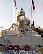 Monument à la 58e Division britannique.