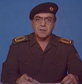 <span class="mw-page-title-main">Muhammad Saeed al-Sahhaf</span> 75th Iraqi Minister of Foreign Affairs