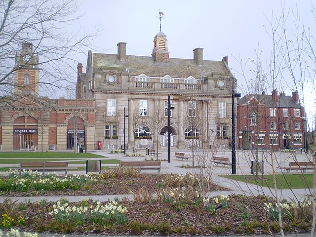 Crewe, a historic railway town and the largest town in Cheshire East