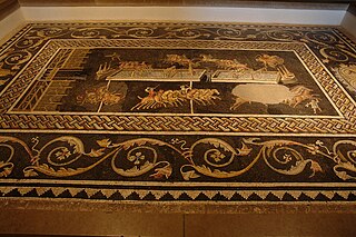 <span class="mw-page-title-main">Circus Games Mosaic</span> 2nd-century Roman mosaic