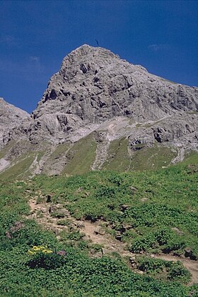 Vue depuis le sud-ouest.