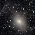 Weiträumige Aufnahme der Galaxie mithilfe des Víctor M. Blanco Telescope