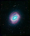 Messier 58, Telescópio Espacial Spitzer