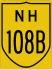 National Highway 108B marker