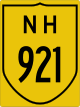 National Highway 921 shield}}