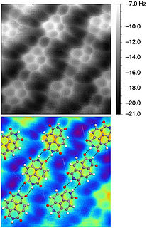 Non-contact atomic force microscopy mode of atomic force microscopy