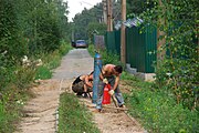 English: Nakhabino - Pavlovskaya sloboda railway line