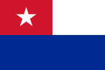 古巴舰艏旗，基于国旗