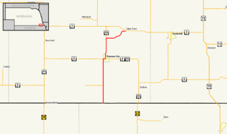 Nebraska Highway 65 state highway in Pawnee County, Nebraska, United States