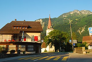 <span class="mw-page-title-main">Niederurnen</span> Former municipality in Glarus, Switzerland