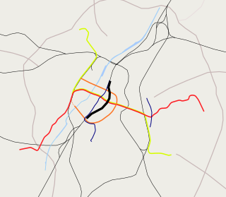 <span class="mw-page-title-main">North–South connection</span> Railway link through central Brussels, Belgium