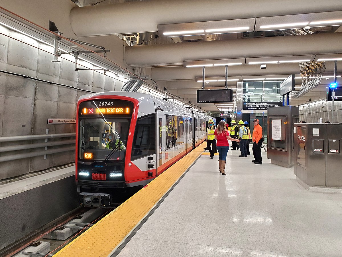 Сабвей сан франциско. Tandy Center Subway.