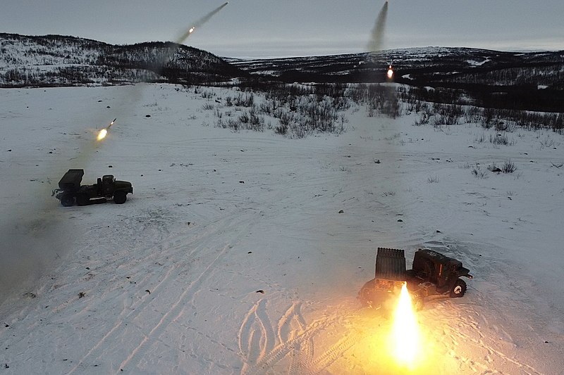 File:Northern Fleet artillery combat training in Murmansk - January 2023 05.jpg