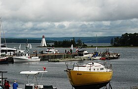 Hafen von Baddeck