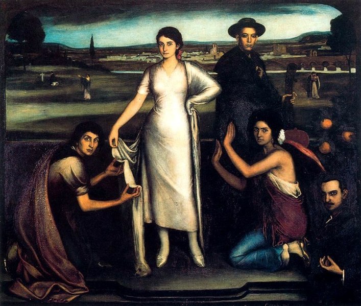 File:Nuestra Señora de Andalucía by Julio Romero de Torres.JPG