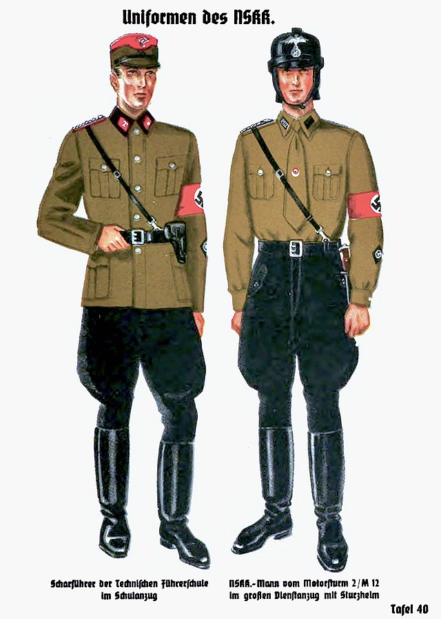File:Organisationsbuch der NSDAP 1938 40 Uniformen des NSKK 