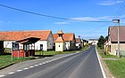 Čeština: Hlavní silnice ve Vitince, části Oseku English: Main street in Vitinka, part of Osek, Czech Republic.