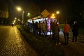 30.09.2017 r., zawieszenie komunikacji tramwajowej – ostatni tramwaj na przystanku końcowym