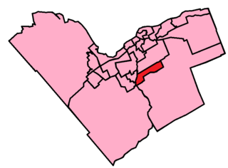 <span class="mw-page-title-main">Riverside South-Findlay Creek Ward</span> Place in Ontario, Canada