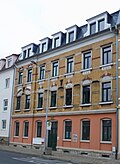 Apartment building in closed development