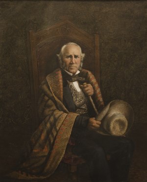 William Henry Huddle, Painting of Sam Houston, 1886, The Lyda Hill Texas Collection of Photographs in Carol M. Highsmith's America Project, Library of Congress