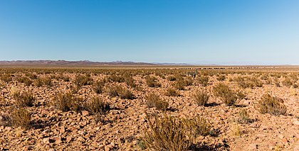 Típica paisagem do deserto de Atacama, o local mais árido do mundo, perto de Calama, norte do Chile. (definição 8 437 × 4 284)