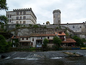 A Château de Bourdeilles cikk illusztráló képe