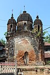 Pancha ratna temple of the Dutta family of Shyambazar in Goghat PS of Hooghly district, built in 1790 AD 01.jpg