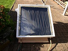 Panneau solaire thermique et photovoltaique soleil