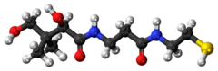 Pantetheine molecule{{{画像alt1}}}