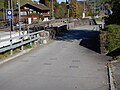 Steckbarrikade beim Bahnhof