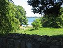 Remains of the Cistercian monastery Mariensee on the Pehlitzwerder