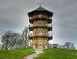 Una pagoda sorprendente a Patterson Park