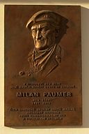 Pamětní deska Milana Paumera