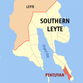 Kaart van Pintuyan
