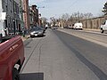 West College Avenue, Fairmount, Philadelphia, PA 19130, looking west, 900 block