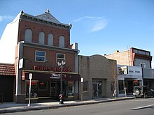 Stores in downtown Pittston