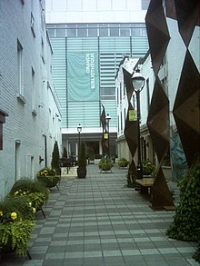 Place Paul-Émile Borduas seen from rue Saint-Denis