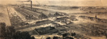The Fives-Lille factory, circa 1865 Plan des usines de Parent, Shacken, Houel et Caillet a Fives-Lille, vers 1865.png