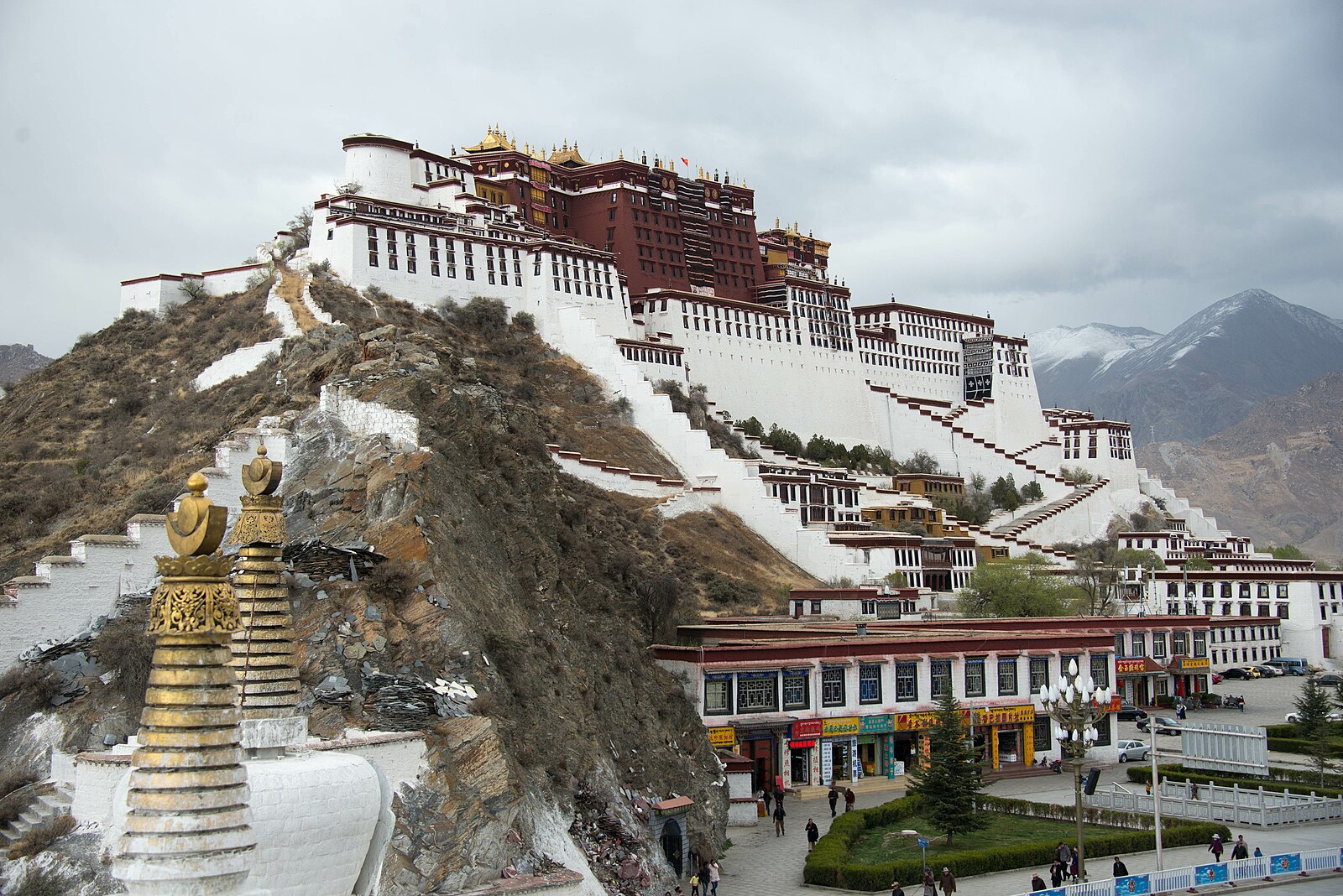Китай. Тибет. Лхаса. Дворец Потала